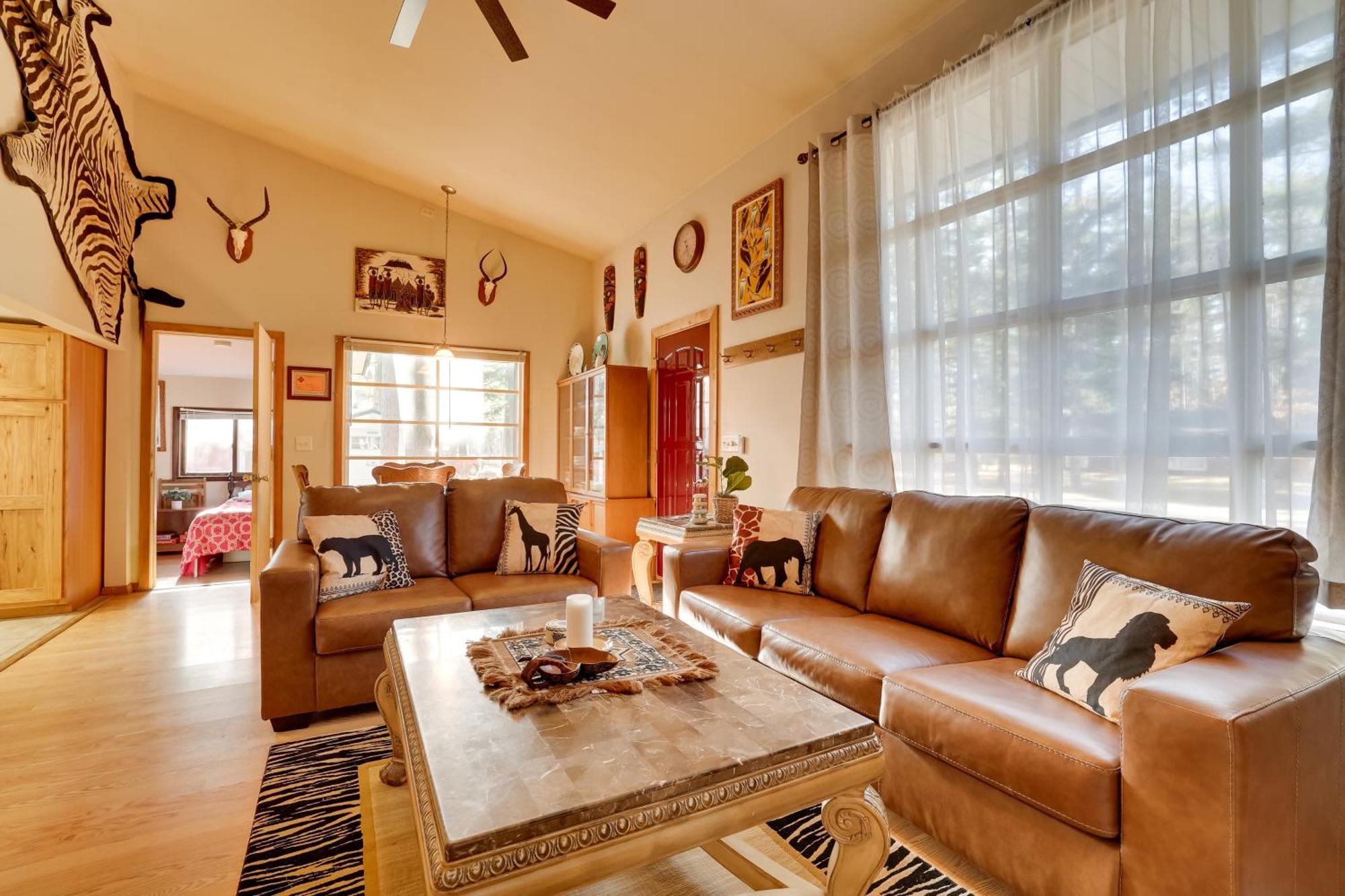 Wisconsin Cabin With Atv Trails, Near Lake Arbutus! Hatfield المظهر الخارجي الصورة